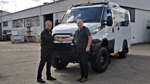 New Iveco Daily 4x4 School Bus Delivery! 8 Wesley College for new Bus 4x4 Website