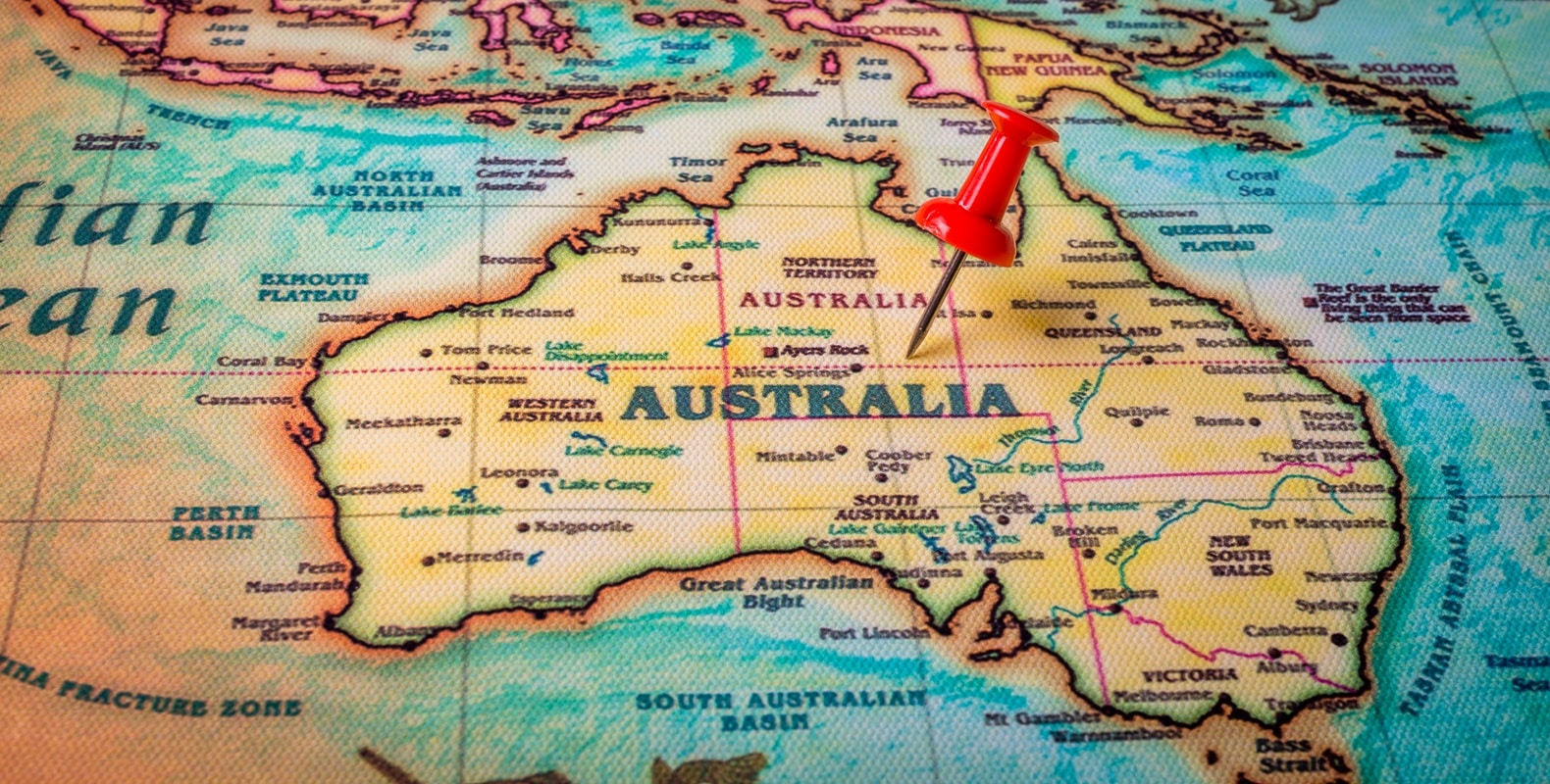 The Best Australian Road Trips 8 Big Lap Map 1