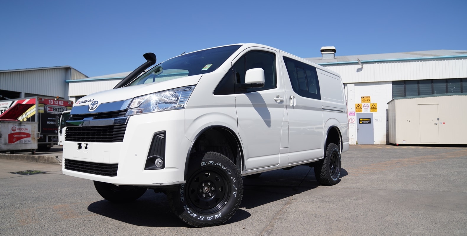 Bus 4x4 Conversion of Hiace LWB Van 8 4