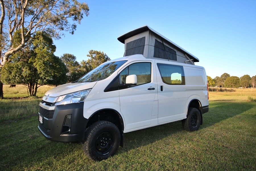 Do you need a 4x4 Conversion of Hiace? 13 Jacana Pop top 1